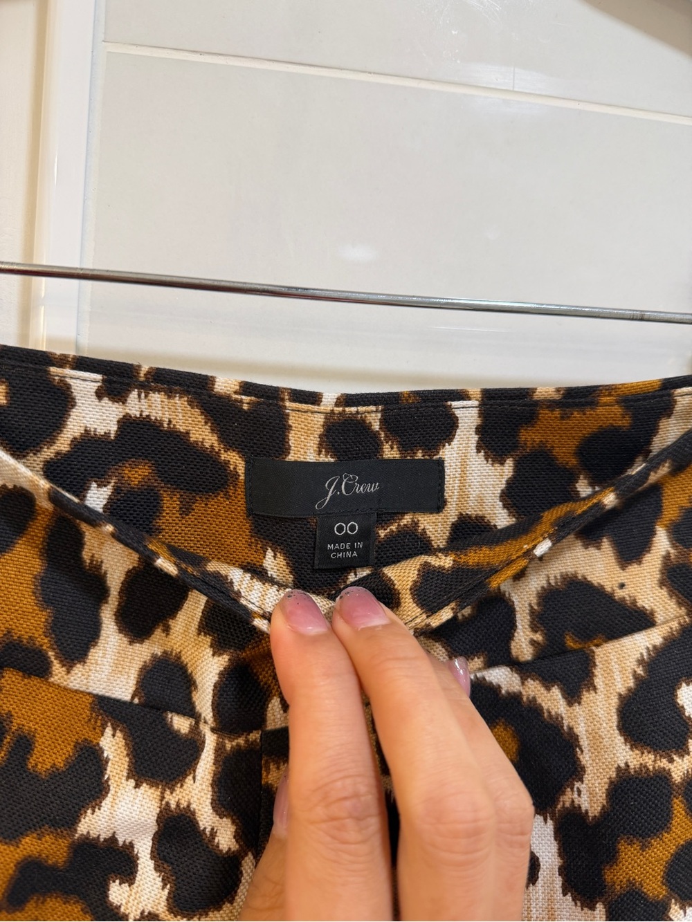 J Crew Leopard Print Shorts - Picture 2 of 3